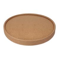 Deksel - Saladebowl 148mm Kraft - 300 stuks - thumbnail