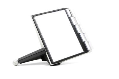 Durable Tafelstandaard | kunststof zwart/grijs | 10 zichtpanelen DIN A4 | met profielframe | 1 stuk - 563222 563222 Durable Tafelstandaard | kunststof zwart/grijs | 10 zichtpanelen DIN A4 | met profielframe | 1 stuk - 563222 563222