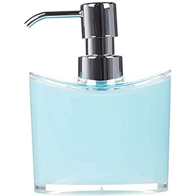 MSV Zeeppompje|dispenser Aveiro - PS kunststof - lichtblauw - 11x14cm