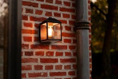 Lutec Leuke wandlampSpire zwart - 5290603012