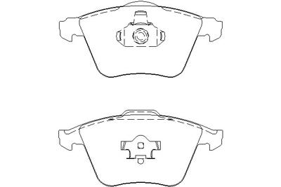 Remblokken set 2391202