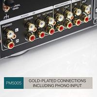 Marantz PM5005 audio amplifier 2.0 channels Home Silver - Marantz PM5005, 2.0 channels, 40 W, 0.05%, 102 dB, 55 W, 40 W - thumbnail