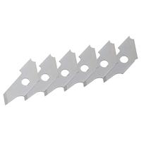 Wolfcraft Reservemessen | 22mm | 6 stuks - 5893000 - thumbnail