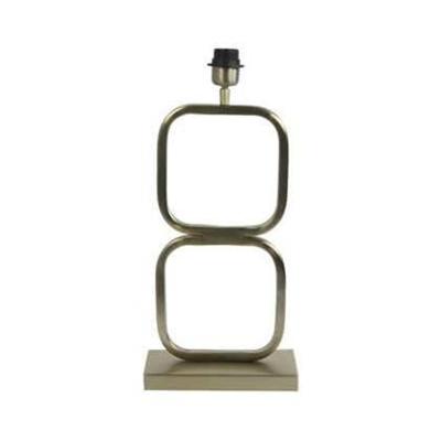 Light & Living Tafellamp 'Lutika' 46cm, kleur Goud (excl. kap) Light & Living Tafellamp 'Lutika' 46cm, kleur Goud (excl. kap)