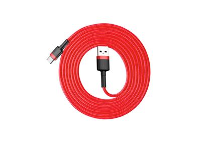 USB-C kabel Baseus Cafule 2A 2m (rood)