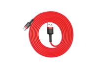 USB-C kabel Baseus Cafule 2A 2m (rood) - thumbnail