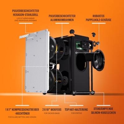 Soundboks Gen. 4 Metallic Grey Bluetooth performance speaker