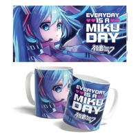 Hatsune Miku Mug Everyday is a Miku Day 325 ml - thumbnail