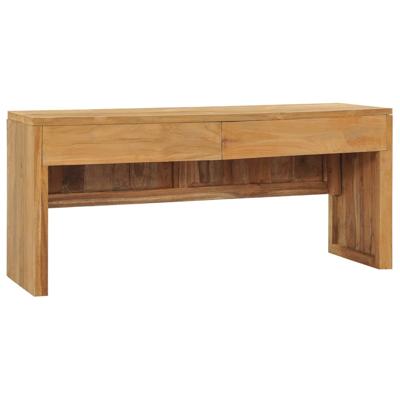 VidaXL Tv-meubel 100x35x45 cm massief teakhout