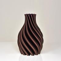 Iris 3D vaas 21x14cm Bronze Metallic - thumbnail