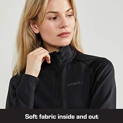 Craft Gain Midlayer Shirt Dames Black XL - thumbnail