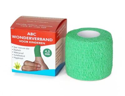 ABC Wondverband ABC Wonderverband Wonderverband groen kinderen 1 Stuks