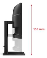 AOC E4 CU34E4CV computer monitor 86,4 cm (34") 3440 x 1440 Pixels UltraWide Quad HD LCD Zwart - thumbnail