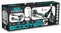 Verstelbare opvouwbare scooter met dubbele ophanging 145 mm - SKIDS CONTROL CARBON - JK525145 - thumbnail
