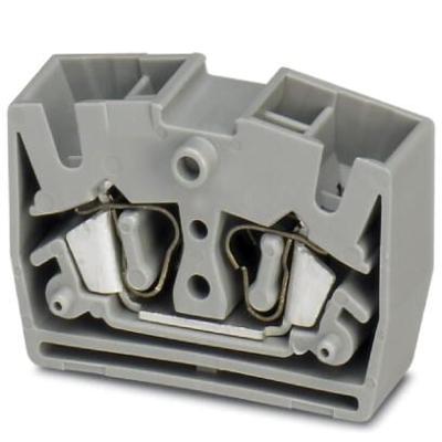 Phoenix Contact 3244232 Mini-doorgangsklem 10.4 mm Spanveer Grijs 50 stuk(s)