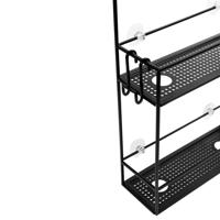 Umbra Cubiko douche etagere 61x31x11cm Staal Zwart 023461-040 - thumbnail