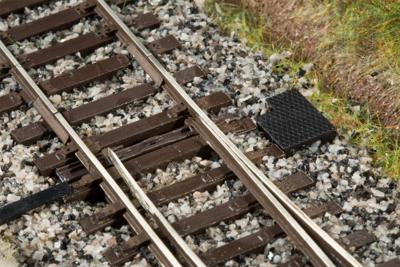 Auhagen 41618 H0 6 wissellantaarns - dummys* Dummy, Bouwpakket