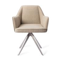 Jesper Home Eetkamerstoel 'Tome' Turn Steel, Draaibaar, kleur Great Greige - thumbnail