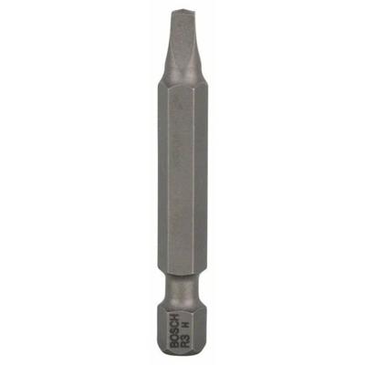 Bosch Accessories 2608521116 2608521116 Vierkant-bit Aandrijving: 1/4 (6,3 mm) Uitvoering: Binnen-vierkant (Robertson) 3 49 mm