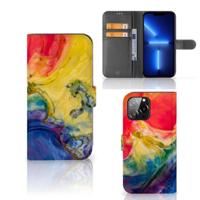 Hoesje iPhone 13 Pro Max Watercolor Dark - thumbnail