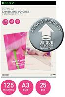 Leitz lamineerhoes Ilam ft A3, 250 micron (2 x 125 micron), pak van 25 stuks - thumbnail