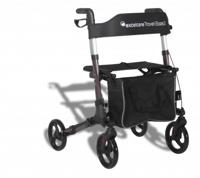 Lichtgewicht rollator Travel Eaze 2 (8 kg) | ExcelCare | Dubbel inklapbaar | Ebony Black | 24300700 - thumbnail