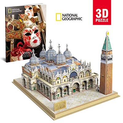 Cubic Fun 3d puzzel national geographic st. marco plein