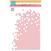 Marianne Design • stencils mask stencil honeycomb - thumbnail