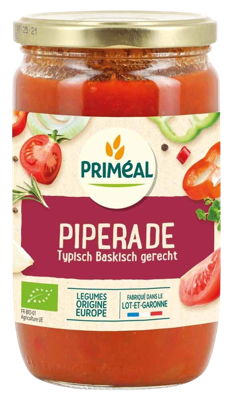 Primeal Groentemix piperade bio 650 Gram