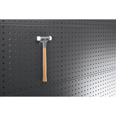 Bott Dubbele haak | diepte 50 mm verzinkt | d. 6 mm | passend voor geperforeerde platen | 5 stuks in zak - 14002039 - 14002039