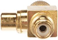 Wentronic 10 stuks adapter - verguld - cinch stekker op 2X cinch koppeling - thumbnail