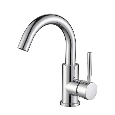 Wastafelkraan BWS | Colorato Ensy | Gebogen Uitloop | Chroom Wastafelkraan BWS | Colorato Ensy | Gebogen Uitloop | Chroom