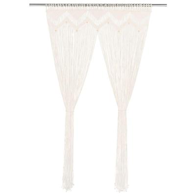 Gordijn macram 140x240 cm katoen