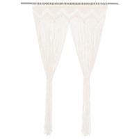 Gordijn macram 140x240 cm katoen - thumbnail