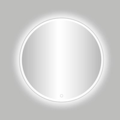 Badkamerspiegel Best Design Venetie White LED Verlichting 80x80 cm Rond Mat Wit Badkamerspiegel Best Design Venetie White LED Verlichting 80x80 cm Rond Mat Wit