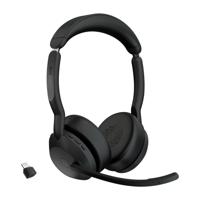 Jabra 25599-999-899 hoofdtelefoon/headset Draadloos Hoofdband Kantoor/callcenter Bluetooth Oplaadhouder Zwart - thumbnail