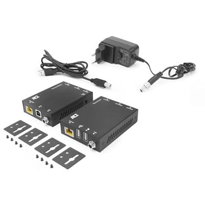 ACT 4K HDMI 2.0 KVM extender set over CAT6A. tot 70 meter
