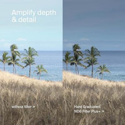 Urth 77mm Hard Graduated ND8 lens filter (Plus+) - thumbnail