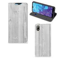 Huawei Y5 (2019) Book | Wallet Case | White Wood - thumbnail