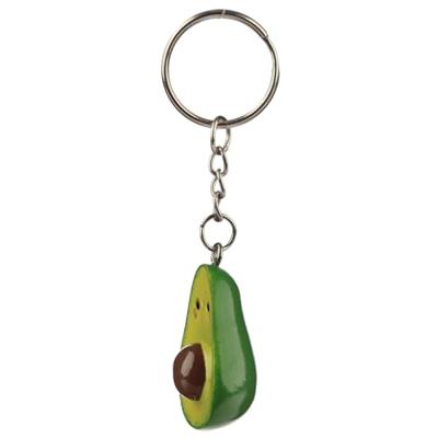 Kawaii Avocado set 2 Sleutelhangers