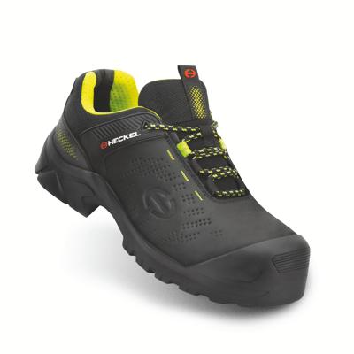 Heckel MACCROSSROAD 3.0 S3 LOW 6732346 Lage veiligheidsschoenen S3 Schoenmaat (EU): 46 Zwart, Geel 1 paar - thumbnail