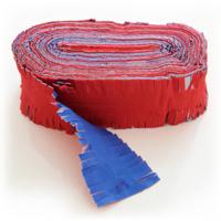 Crepe guirlande rood/wit/blauw 24m - thumbnail