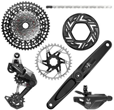 SRAM schakelgroep-set "eagle 90 transmission e-bike" shifting group set t eagle 90 brose 165 mm