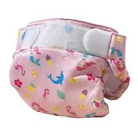 Freds Swim Academy Wasbare Zwemluier Zeemeermin Maat 1 4-9 kg Roze - thumbnail
