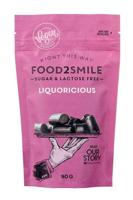 Food2Smile Liquoricious suikervrij lactosevrij 90 Gram - thumbnail