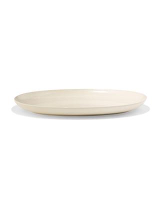 HEMA Serveerschaal 32x30cm PUUR reactief glazuur gebroken wit (gebroken wit)