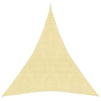 Zonnezeil 160 g/m 5x7x7 m HDPE beige - thumbnail