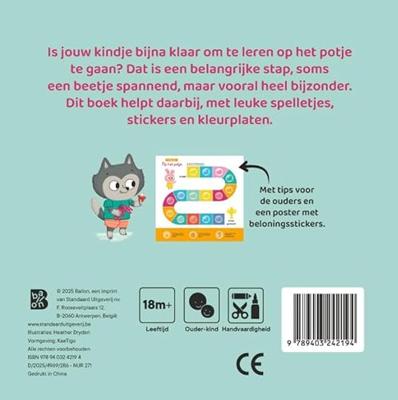 Ik groei: Op het potje Spelletjesboek (Paperback)