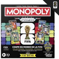 Monopoly FIFA World Cup 2026, een voetbalbordspel met Monopoly Panini Prizm FIFA World Cup 2026-kaarten, voor kinderen vanaf 8 jaar. - thumbnail
