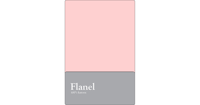 Romanette Romanette flanel laken roze 150x260 - thumbnail
